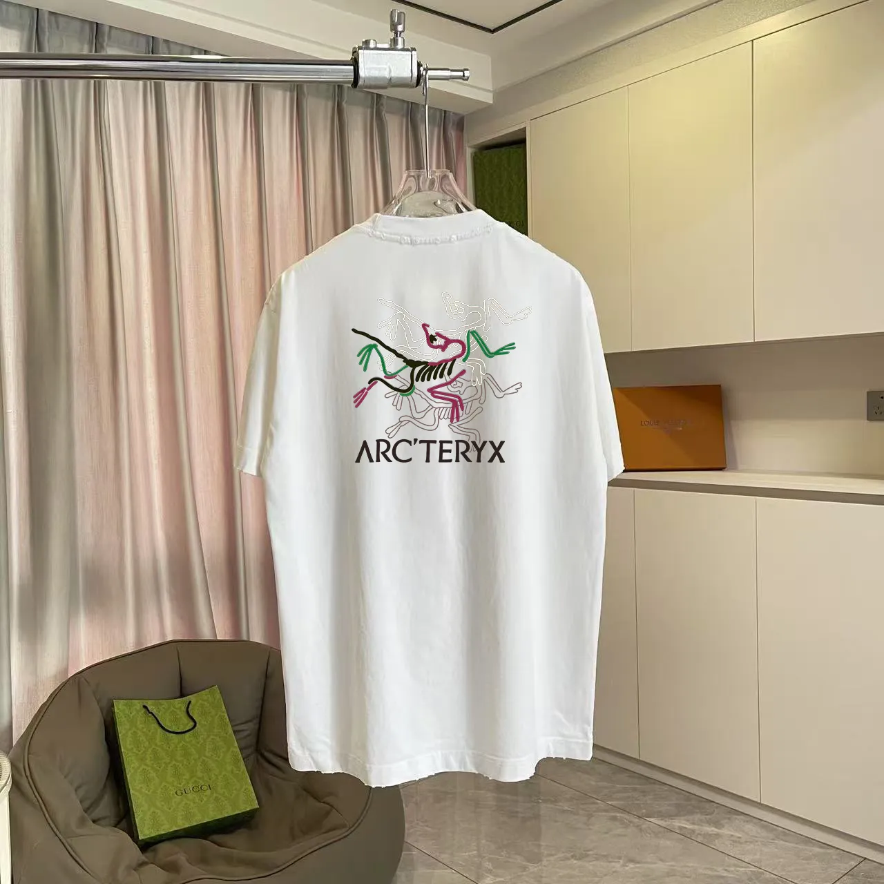 ARC'TERYX *2026 New Arrival logo t g Same Style Size：S M L XL XXL ：Black White Green Purple